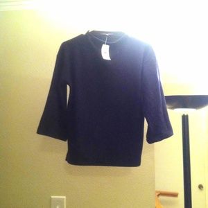 Banana Republic SOFT SPARKLY Navy Sweater NWT